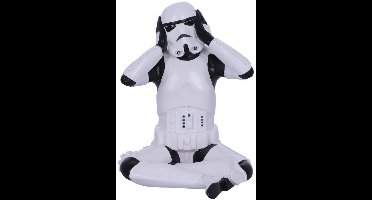 Nemesis Now - Star Wars - Stormtrooper - Hoor Geen Kwaad - Beeld - Wit - 10cm