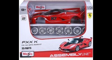 Ferrari FXX K Model Kit (Bouwpakket) 1:24 Maisto - Modelauto - Schaalmodel - Miniatuurauto