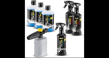 Kärcher Hogedrukreiniger Accessoire set FJ 6 Foam Jet - 3x Ultra Foam Cleaner RM 615 - 2x velgenreiniger RM 667 - insectenverwijderaar RM 618