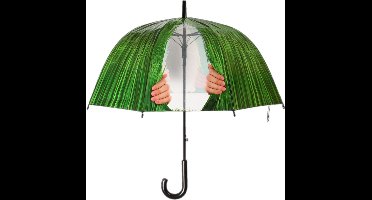 Esschert Design Paraplu Kiekeboe 83 X 83,5 Cm Polyester Groen