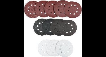 PARKSIDE® Schuurpapierset - Excenterschuurpapier - 125MM -  Geschikt voor gangbare excenterschuurmachines