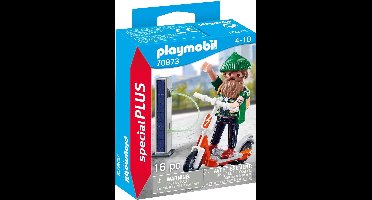 PLAYMOBIL Special Plus Hipster met e-scooter - 70873