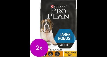 Pro Plan Dog Adult Large Breed Robust Kip - Hondenvoer - 2 x 14 kg