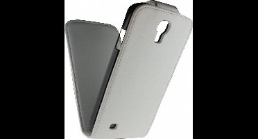 Samsung Galaxy S4 Hoesje - Xccess - Serie - Kunstlederen Flipcase - Wit - Hoesje Geschikt Voor Samsung Galaxy S4