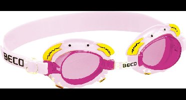 BECO kinder zwembril Palma - krab design - roze - 4+