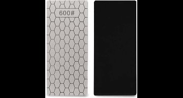 Slijpsteen - Diamanten slijpsteen - Korrel 600 - Honingraat - Messenslijper - Compacte messenslijper - Ultradun