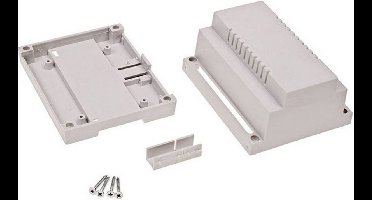 TRU COMPONENTS TC-7910724 DIN-rail-behuizing 107 x 89 x 66 ABS-V0 Grijs 1 stuk(s)