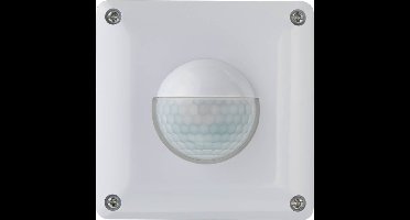 Sygonix SY-4755364 PIR-bewegingsmelder Wand, Inbouw (in muur) 190 ° Triac Wit IP65