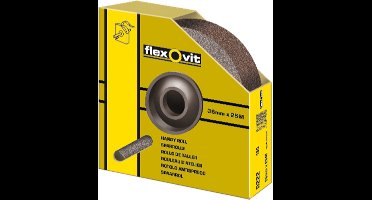 Flexovit Schuurrollen 25m K80, linnen KF271