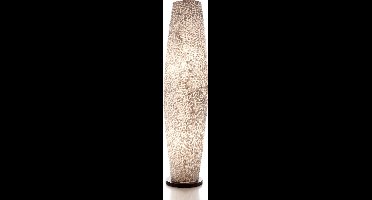 Staande lamp Design Handgemaakte tafellamp woonkamer slaapkamer Cone  white capiz parelmoer schelp 100 cm