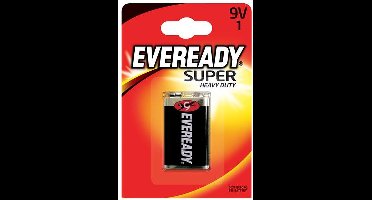 Energizer Eveready Super Heavy Duty Battery 9V
