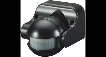 LED bewegingsmelder / sensor IP44 | Zwart