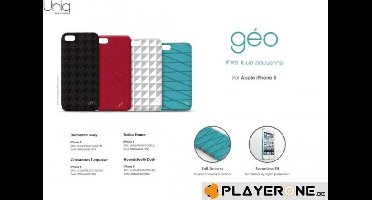 Uniq - Geo voor Apple iPhone 5 - Houndstooth Dusk - Zwart