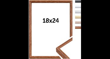 Dörr New York Kunststof fotolijst 18x24 eiken