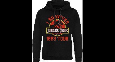 Jurassic Park 1993 Tour Epic Hoodie Black-XL