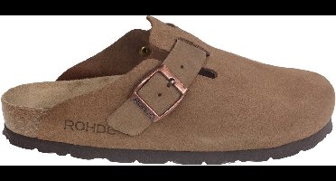 Rohde Alba - dames slof - bruin - maat 40 (EU) 7 (UK)