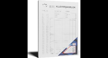 Klaverjas - Scoreblok 100 vel