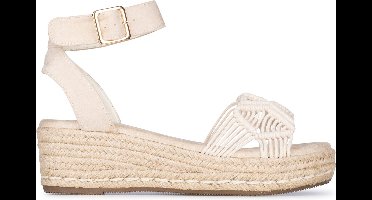 POSH by Poelman FLO Dames Sandalen - Beige