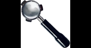 Naked Portafilter 54mm - Sage, Breville, Solis espressomachine - RVS - Bodemloze Filterdrager - Bottomless Piston - Coffee Barista - Koffie – Espresso - Zwart