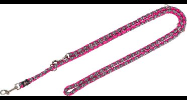 TRIXIE HONDENRIEM CAVO VERSTELBAAR PAPAYA / OCEAAN BLAUW