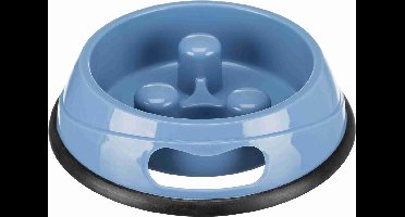 Trixie Voerbak Slow Feed Kunststof Anti-Slip Assorti
