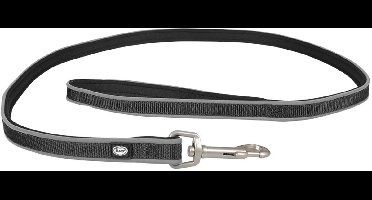 Duvo+ West Leiband Nylon Zwart L 100cm/20mm