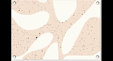 GreatGardenPosters - Tuinposter - Plant - Abstract - Pastel - Tuindoek voor buiten - Schuttingposter - Tuindecoratie - 60x40 cm