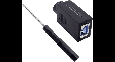 Quadrios 2001C205 USB 3.0 modulaire busset, type B Bus, recht 1 stuk(s)
