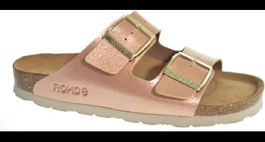 Rohde 5623 33 Dames Slippers - Roze Goud - 40