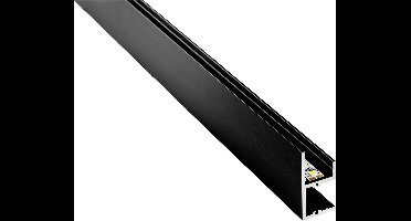 Barthelme 62399531_9005 BARdolino Muro LED-profiel Aluminium (l x b x h) 1000 x 18.4 x 37.3 mm 1 m
