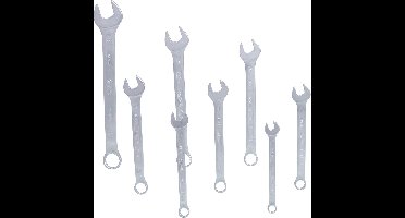 KS Tools 8-delige Combinatiesleutelset 8-22 mm staal