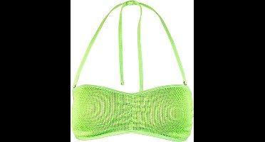 BECO crinkle bikini topje - B-cup - neon groen - maat 36