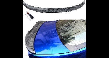 Achterklep Spoiler voor Bmw 5 Serie G30 Carbon Look