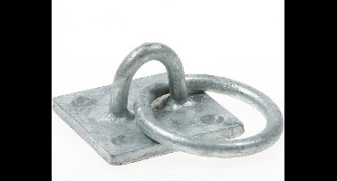 BREG - Vierkante Aanlegring - 60x60x5mm - Gegalvaniseerd - 1 Stuk