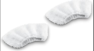 Kärcher microvezel-overtrekken voor stoomreinigers - 2 stuks