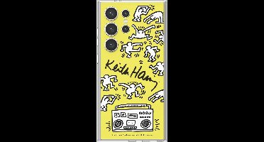 Samsung - Keith Haring Dance Plate - Geschikt voor Samsung Galaxy S24 Ultra - Yellow