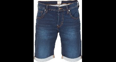 Mustang Heren Short Broeken Chicago Real X regular/straight Fit Blauw W 32 Volwassenen Korte Jeans Broek Bermuda