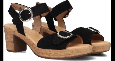 Gabor 764.1 Sandalen - Dames - Zwart - Maat 40,5