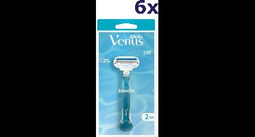 Gillette Venus Scheermes Smooth - 6 x 1 set - Voordeelverpakking