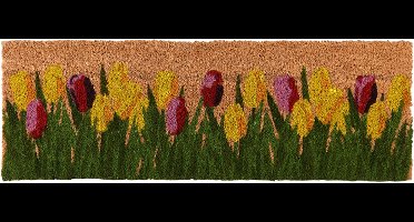 Esschert Design - Deurmat 'Tulpen'