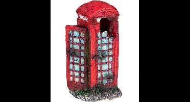 Happet - Aquarium English Call Box Decoration Happet R004 8 Cm - S-r004sh - 1st
