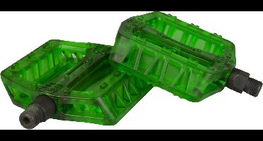 Vwp Platformpedaal Bmx Clear 9/16 Inch Groen Per Set