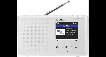 Reflexion TRA23I Draagbare Internet / DAB / FM - Radio wit