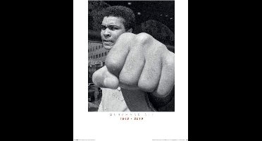 Kunstdruk Muhammad Ali - Commemorative Punch 60x80cm
