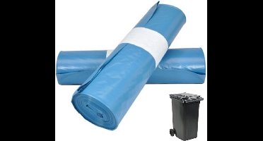 Containerzak zwart - 240 liter - restafval - 80 zakken