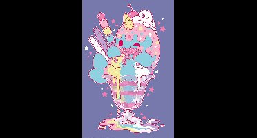 Tasty Peach Nomwhal - Maxi Poster 61 x 91,5cm