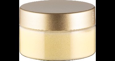 Scrubzout Vanille - 300 gram - Pot met luxe gouden deksel - Hydraterende Lichaamsscrub