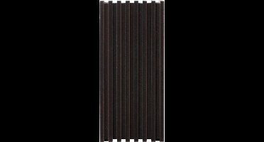 Brick Wandlamp hout Up & Down h:20 cm Zwart - Modern - Blij Design