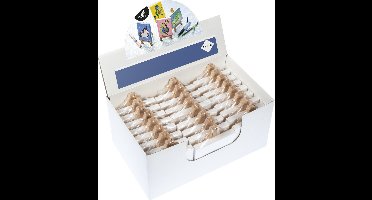 Kangaro mini ezel - met doek 6x8cm - 24 stuks in display - K-830020