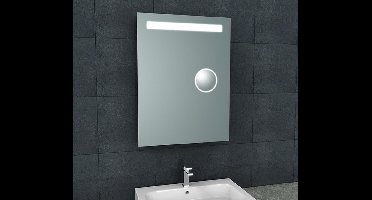 Sanifun One-Led spiegel Barbara 600 x 800 + scheerspiegel